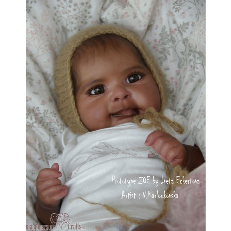 NPK Blank Kit Reborn Zoe 19''  - đánh giá và giá Zoe Baby Products
